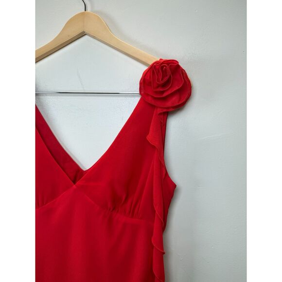 White Fox Like That Mini Dress Women’s Size Large Red Cocktail Party NEW - Picture 11 of 13